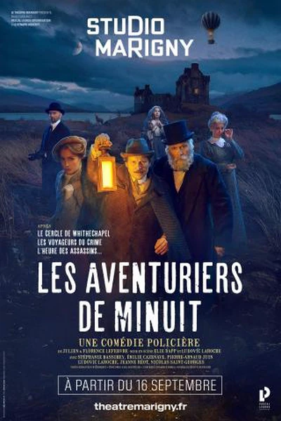 Les aventuriers de minuit au Studio Marigny